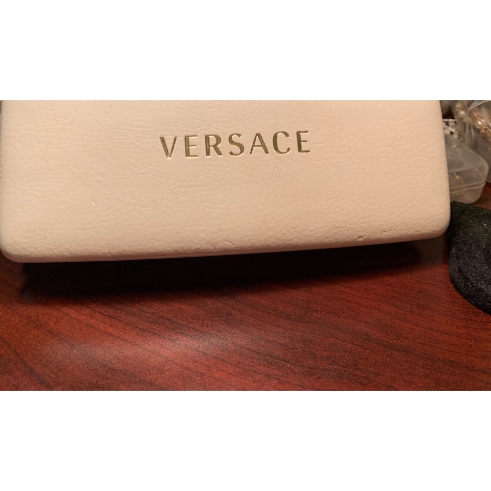 Vintage Versace Hard glass case & Frames